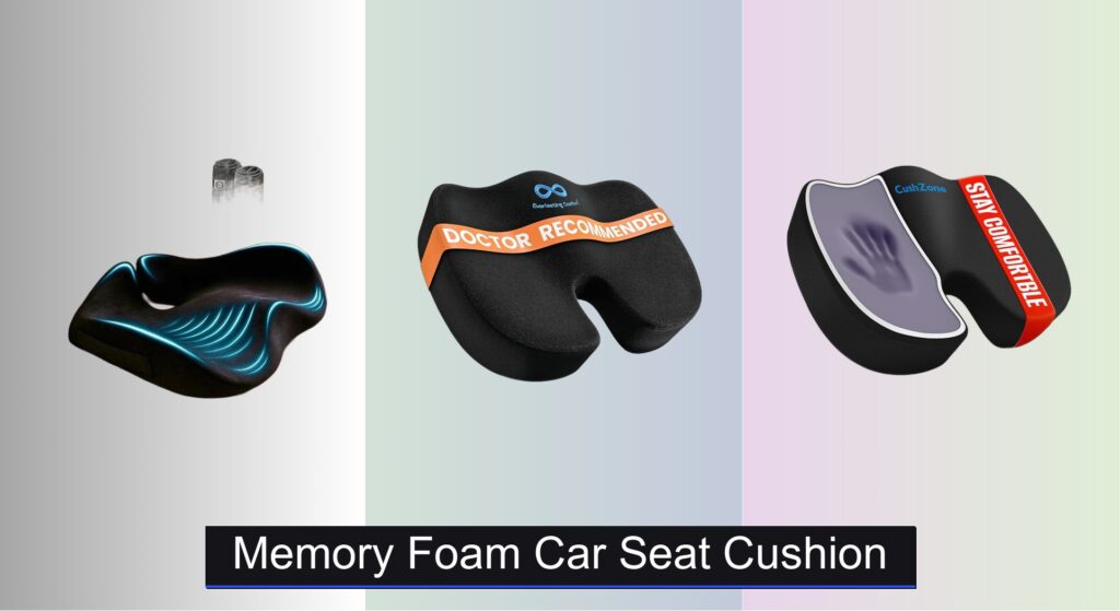 9 Best Memory Foam Car Seat Cushions to Buy in 2025