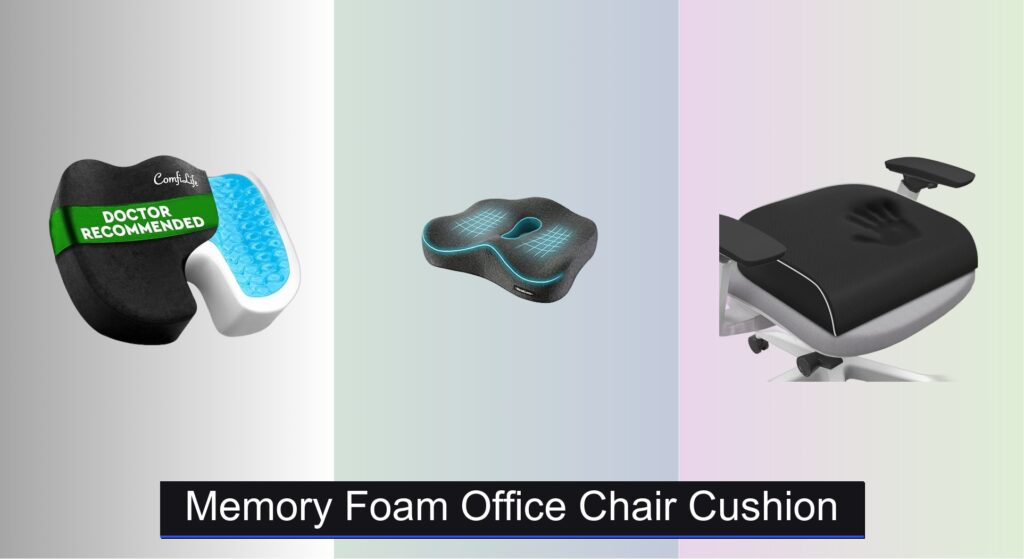 7 Best Memory Foam Office Chair Cushions to Buy in 2025