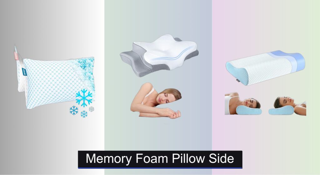 8 Best Memory Foam Pillows for Side Sleepers in 2025