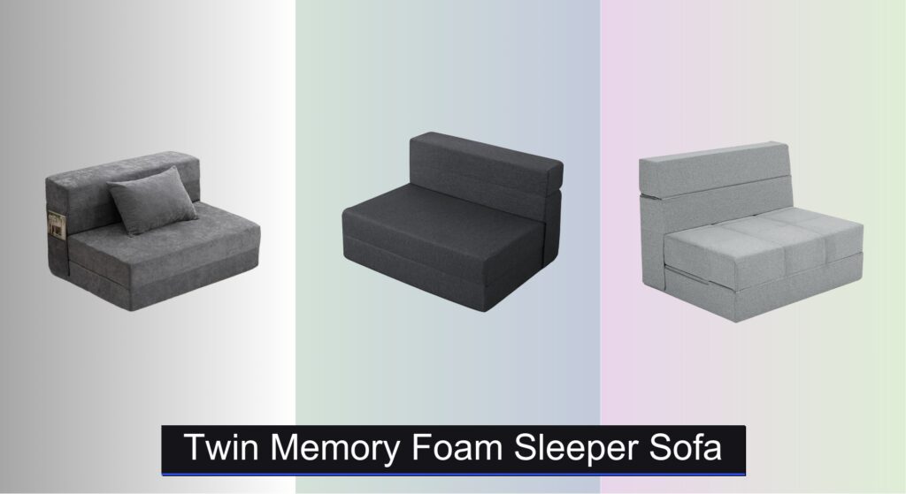 6 Best Twin Memory Foam Sleeper Sofas of 2025